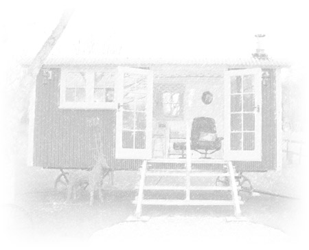 Shepherd hut sketch