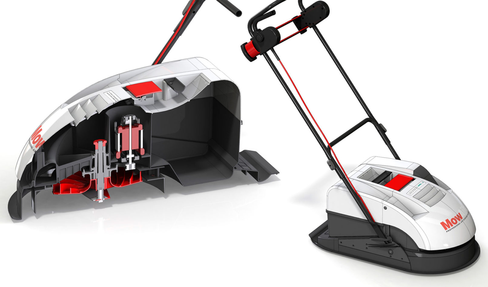 mower solid modelling and visualisation